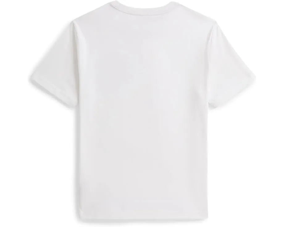 Футболка Polo Ralph Lauren Kids из хлопкового джерси с вышивкой Triple-Pony для детей