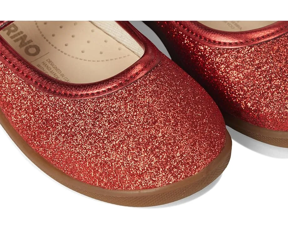 Балетки Naturino Pavia 2 для детей с застежкой на липучке и стелькой из кожи