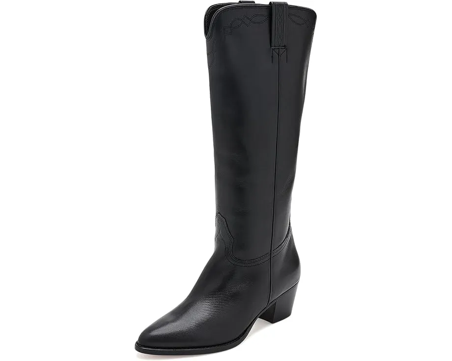Сапоги кожаные Harpher Lauren Ralph Lauren высокие