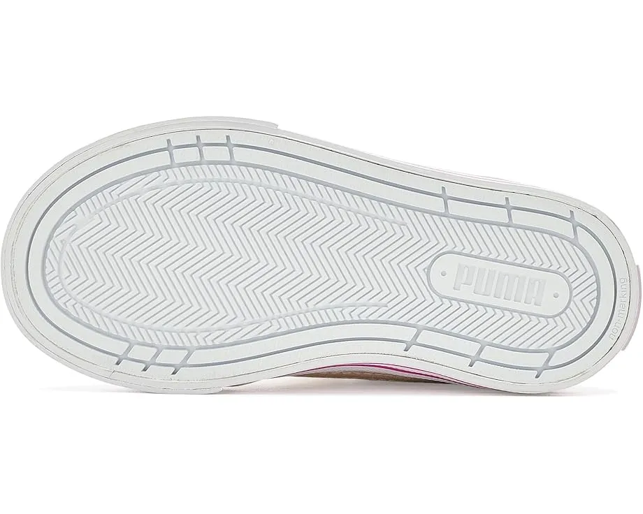 Puma Court Classic Vulc Hook And Loop детские кроссовки на липучках из переработанных материалов