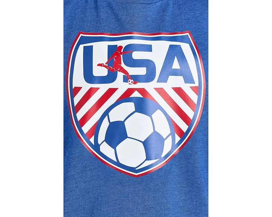 Футболка ChalkTalk SPORTS Kids для футбола с принтом Soccer USA