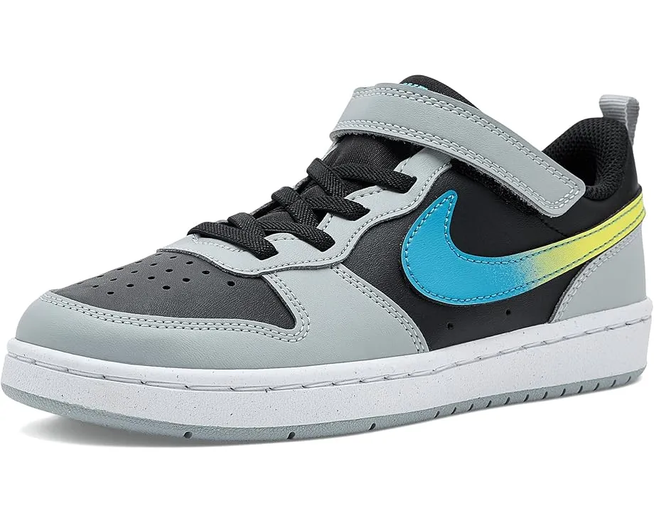 Кроссовки Nike Kids Court Borough Low FD с липучкой и водоотталкивающей пропиткой