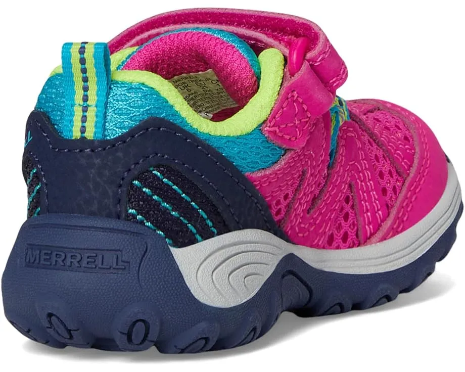 Детские треккинговые ботинки Merrell Kids Ridge Trek с застежкой на липучке