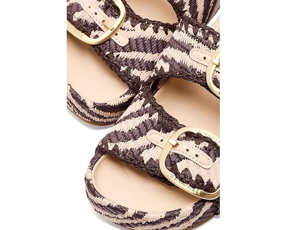 Сандалии Loeffler Randall Nico с двумя ремешками и минималистичным дизайном