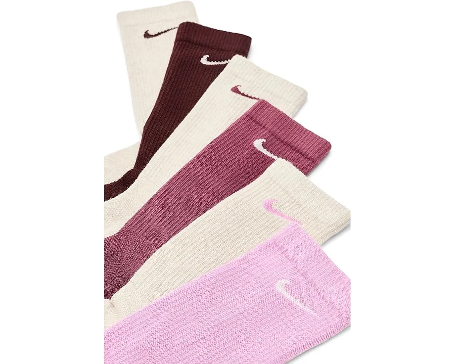 Nike носки Elevated Crew 6 пар с технологией Dri-FIT