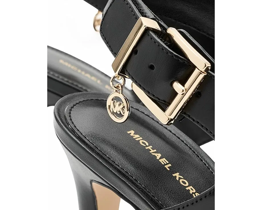 Босоножки MICHAEL Michael Kors Harrington на каблуке черные