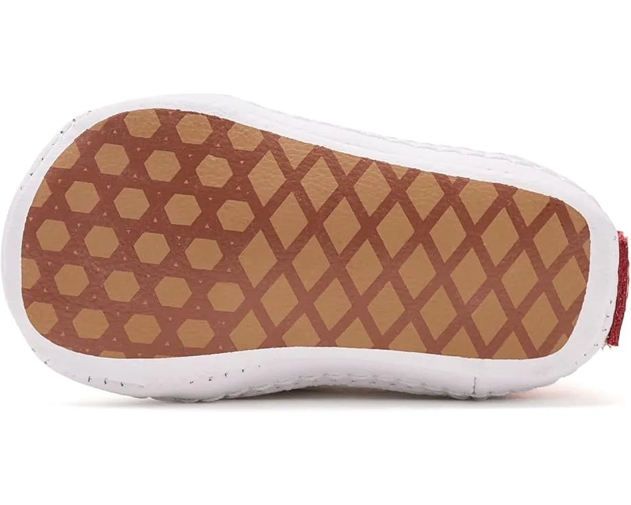 Кроссовки Vans Kids Old Skool Crib из холста с круглым носком на шнурках