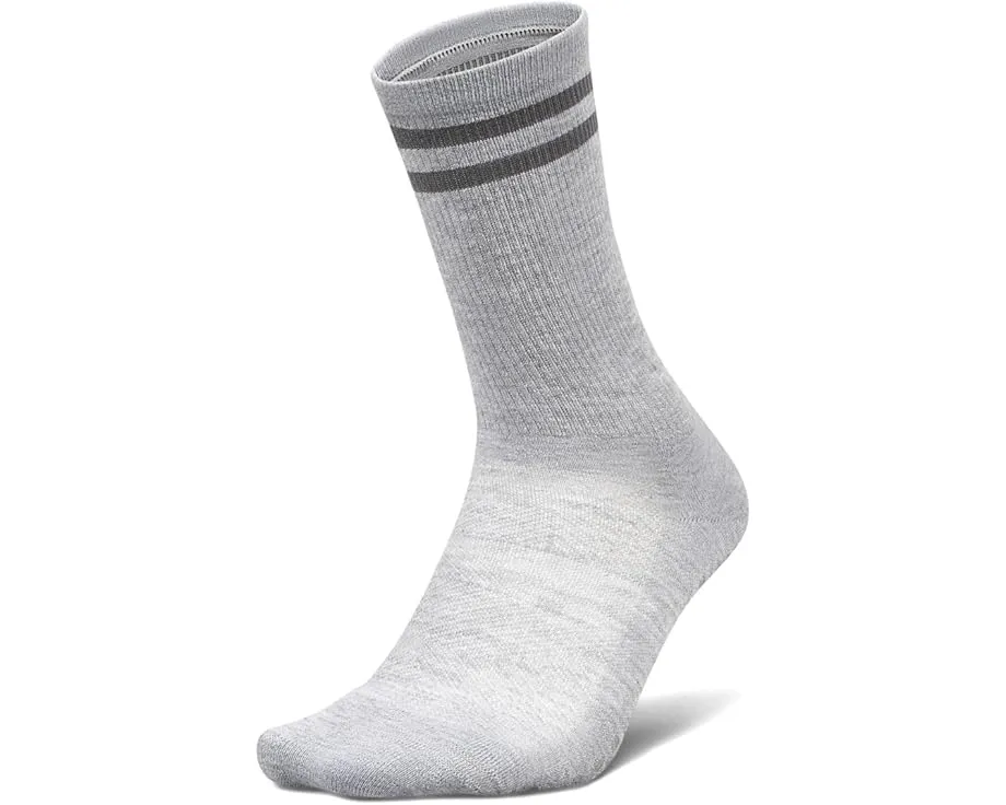 Носки Feetures Elite Max Cushion Grip Mini Crew с противоскользящими вставками и полоской