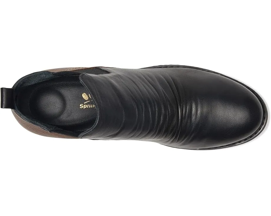 Ботильоны Spring Step Mantaro с двухцветным верхом и контрастной строчкой