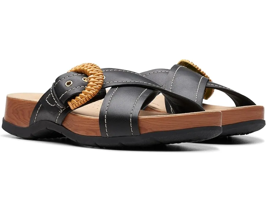 Сандалии Clarks Reileigh Bay с кожаным верхом и застежкой на пряжке