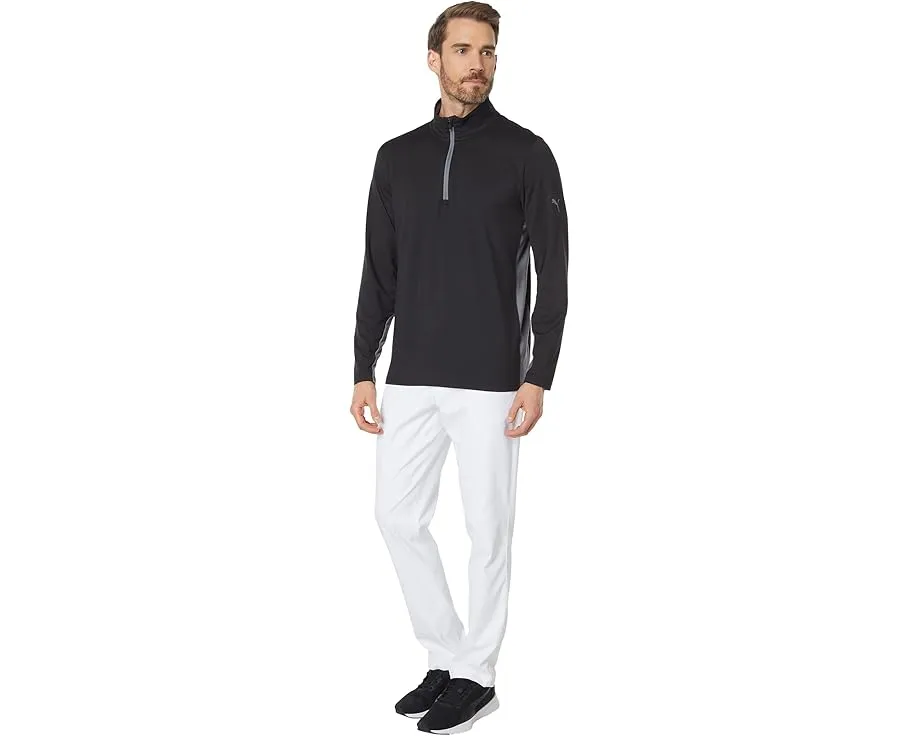 Свитшот Puma Golf Gamer 1/4 Zip с воротником и молнией