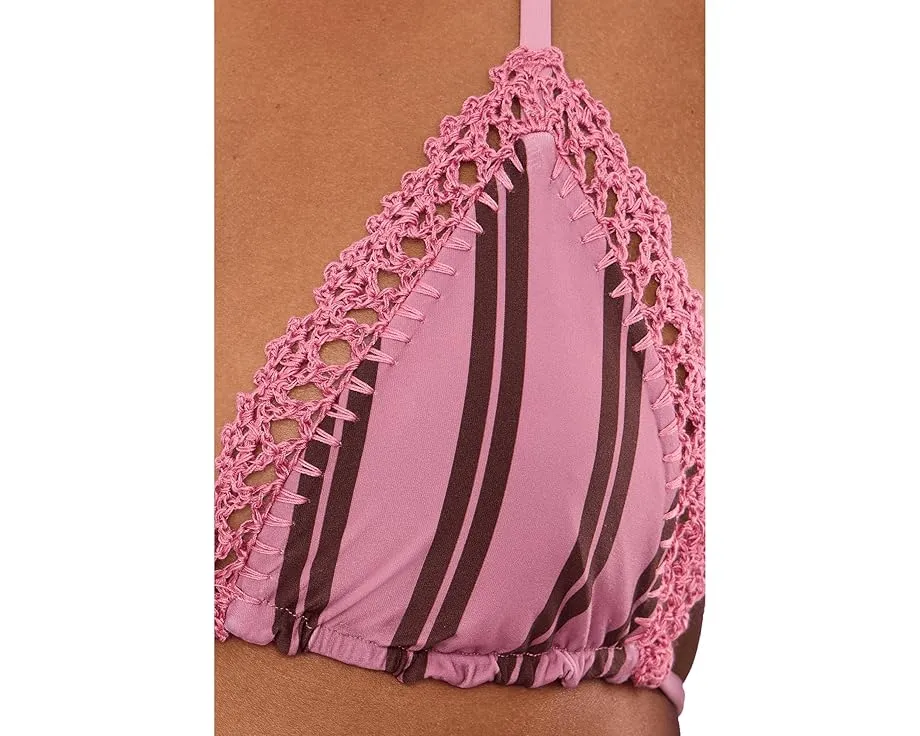 Бикини L*Space Samba Top с оборкой и кружевной отделкой