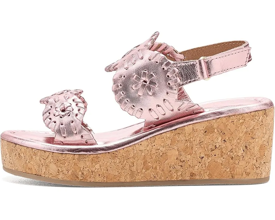Сандалии Jack Rogers Lauren High Wedge с танкеткой для девочек