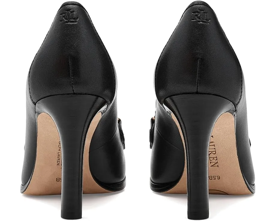Туфли Tasha Lauren Ralph Lauren на шпильке с кожаным верхом