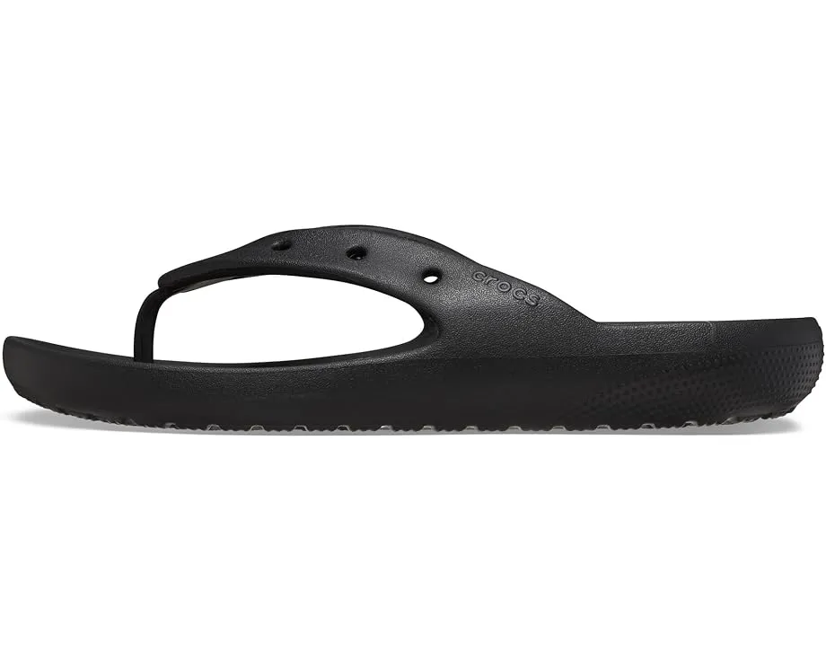 Crocs Шлепанцы Classic Flip 2.0 с глубокой стелькой из пены Croslite