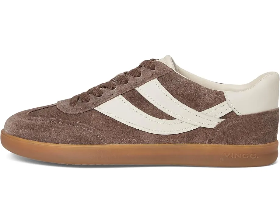Кроссовки Vince Oasis-W из мягкой кожи и замши с волнообразным дизайном
