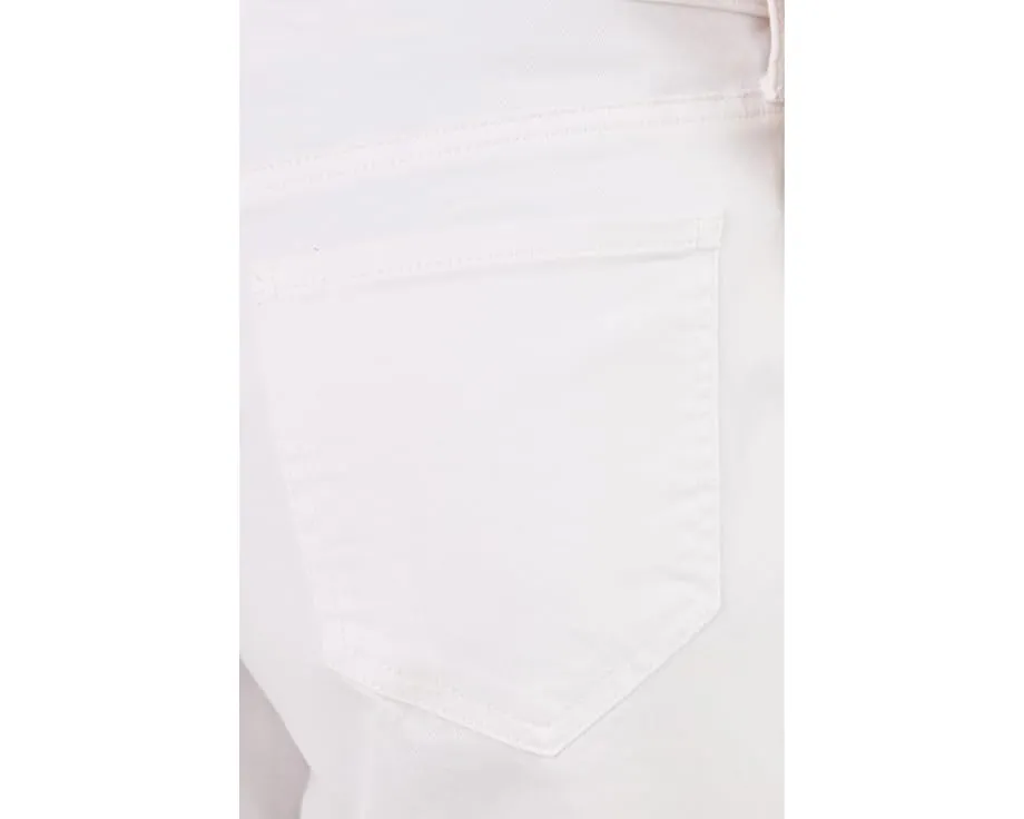Джинсы Petite Teresa Ankle от NYDJ в белом цвете