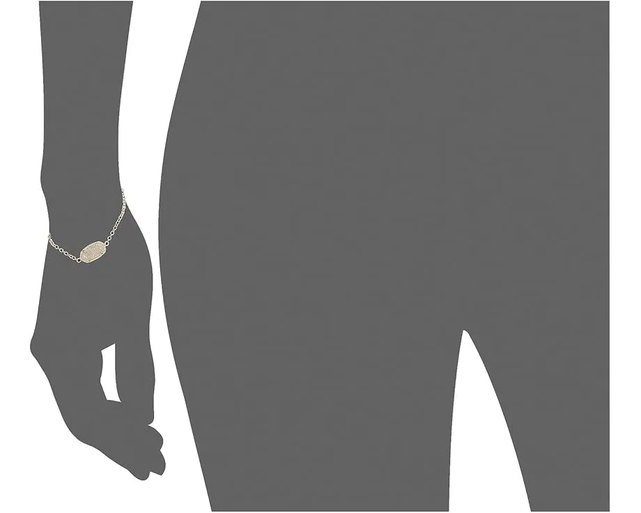 Цепной браслет Kendra Scott Elaina Delicate с подвеской из камня