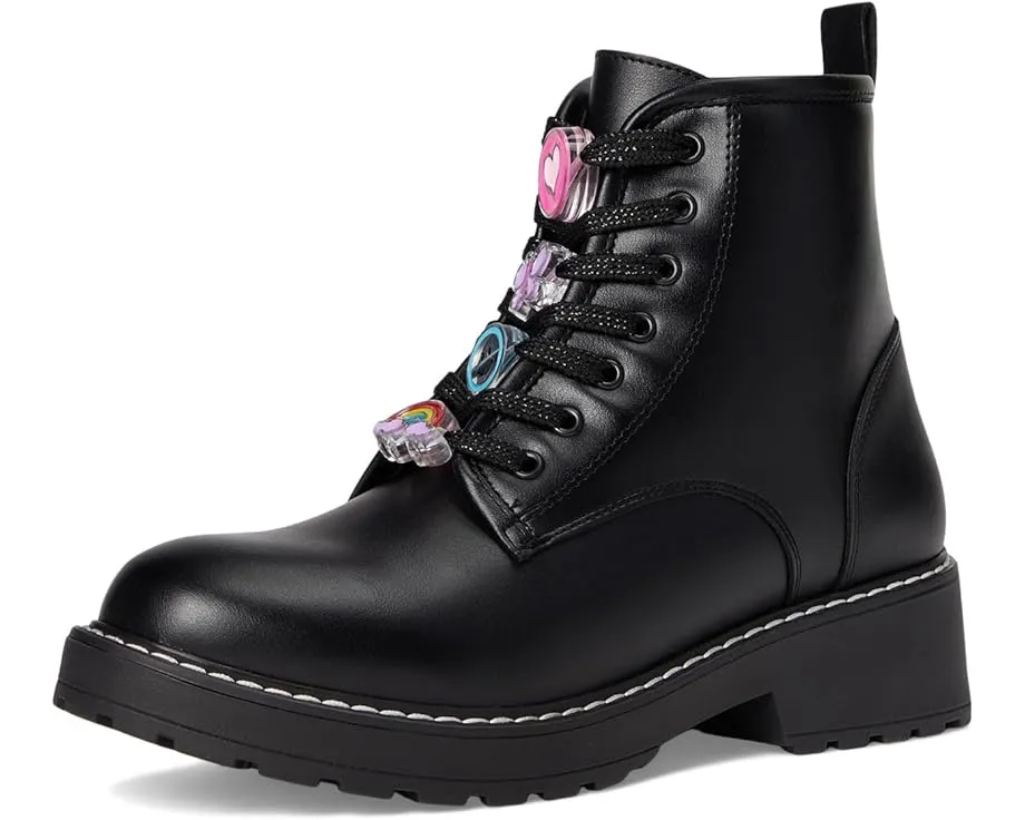 Steve Madden Kids Ботинки Wriley с глянцевым покрытием и массивной подошвой