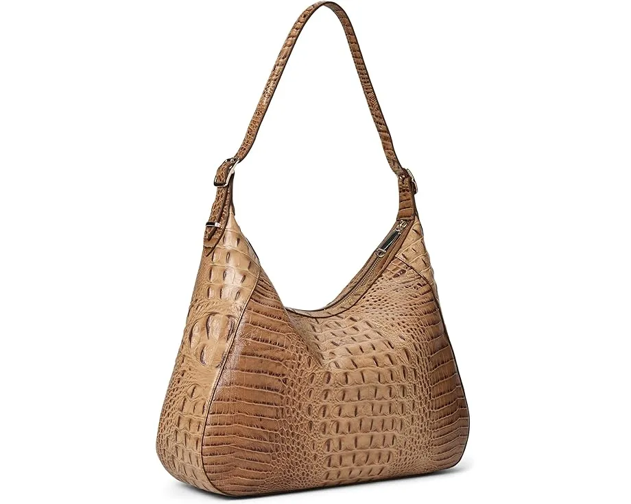 Вместительная сумка через плечо Edie в бохо-шик стиле с двойной пряжкой Brahmin