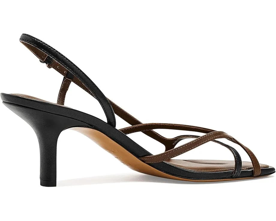 Сандалии Vince Lilian с ремешком на пятке и острым каблуком