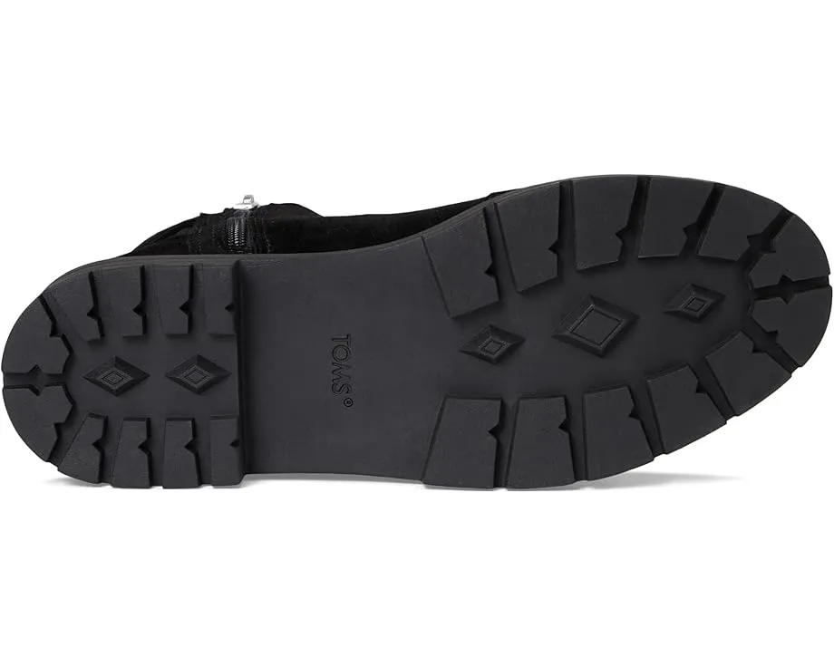 Ботинки TOMS Astrid из замши с декоративной перемычкой и защитой Scotchgard