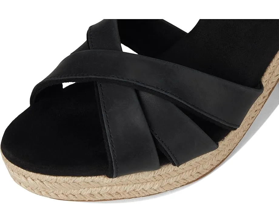 Босоножки TOMS Majorca Strappy на каблуке с ремешками и замшевым верхом