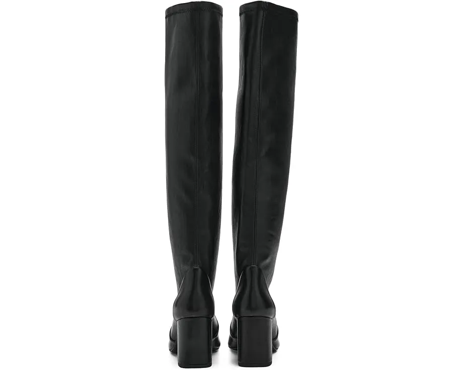 Ботинки Lucie Boot 75 Stuart Weitzman до колена на квадратном каблуке