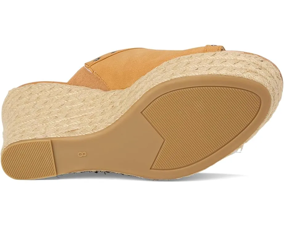 Сандалии Yari на танкетке в стиле эспадрильи от Journee Collection