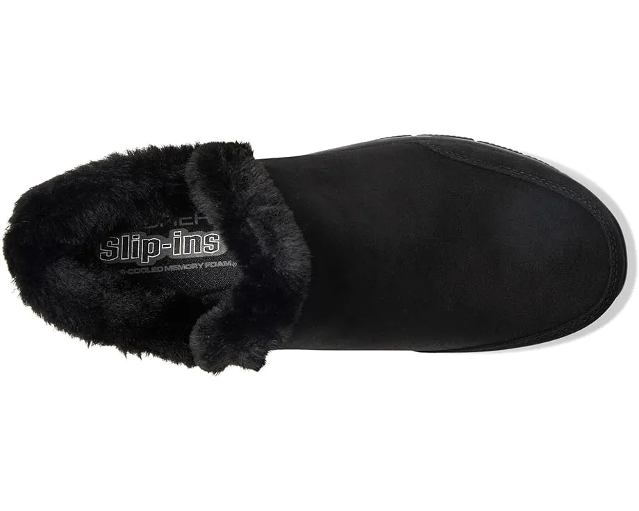 SKECHERS Easy Going ботинки без шнуровки с искусственным мехом и стелькой Air-Cooled Memory Foam