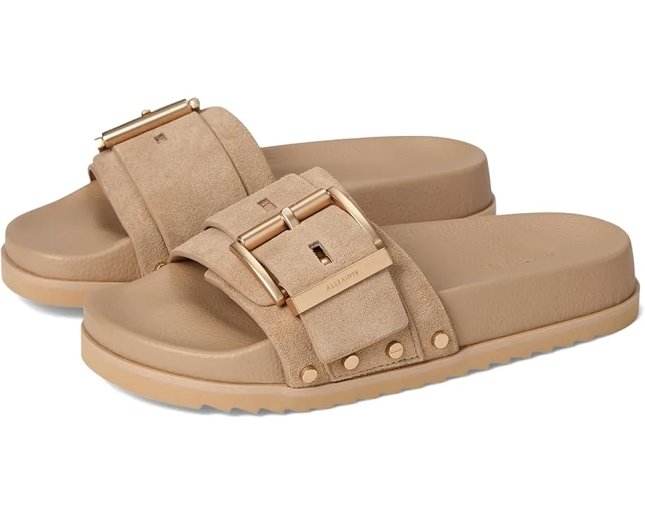 Сандалии-слипоны AllSaints Ellie Stud с квадратной пряжкой
