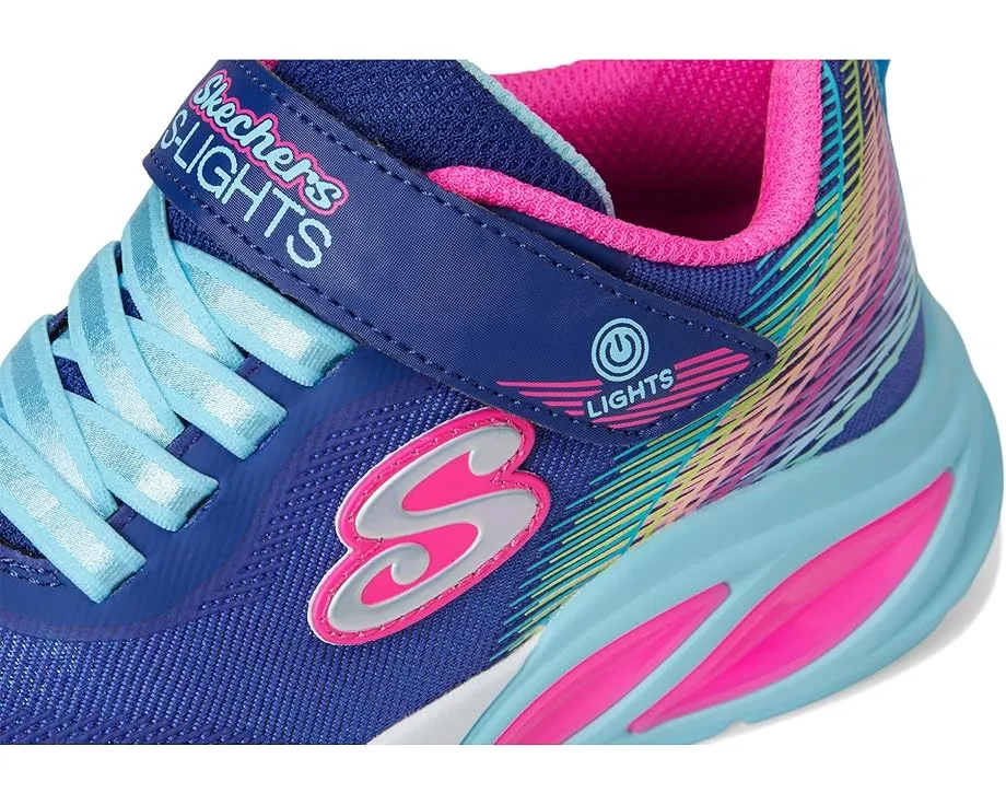 Детские кроссовки SKECHERS KIDS Cosmic Glow с подсветкой и стелькой для комфорта