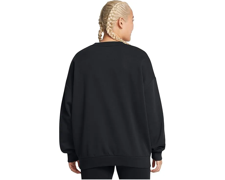 Свитшот Under Armour Rival Fleece Oversized с логотипом на груди