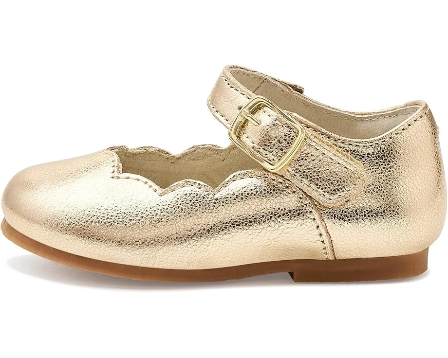 Балетки L'Amour Shoes Kids Sonia с фигурным краем и липучкой