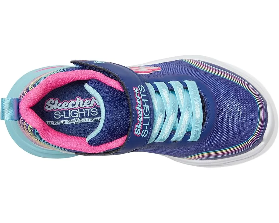 Детские кроссовки SKECHERS KIDS Cosmic Glow с подсветкой и стелькой для комфорта