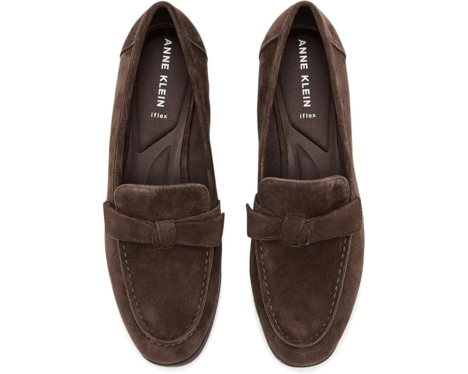 Лоферы Anne Klein Bowie slip on с бантом из замши