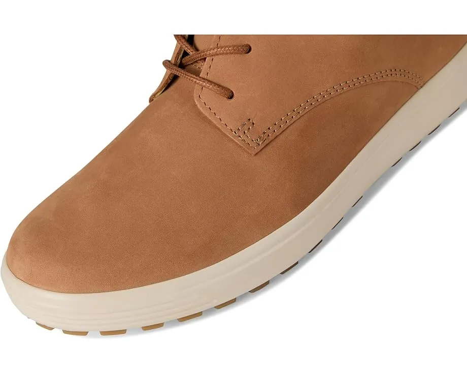 Высокие ботинки ECCO Soft 7 Tred с овчиной и флисовой подкладкой