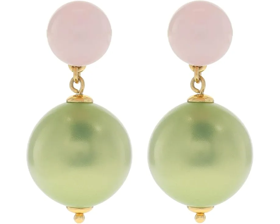 Серьги капли Bright Spots с кубическим цирконием и застежкой пушбэк