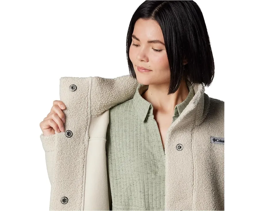 Длинное пальто Columbia Plus Size Panorama с ветрозащитным клапаном