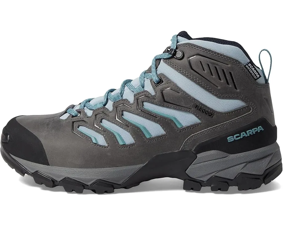 Женские трекинговые ботинки Scarpa Moraine Mid WP с технологией PFAS Free