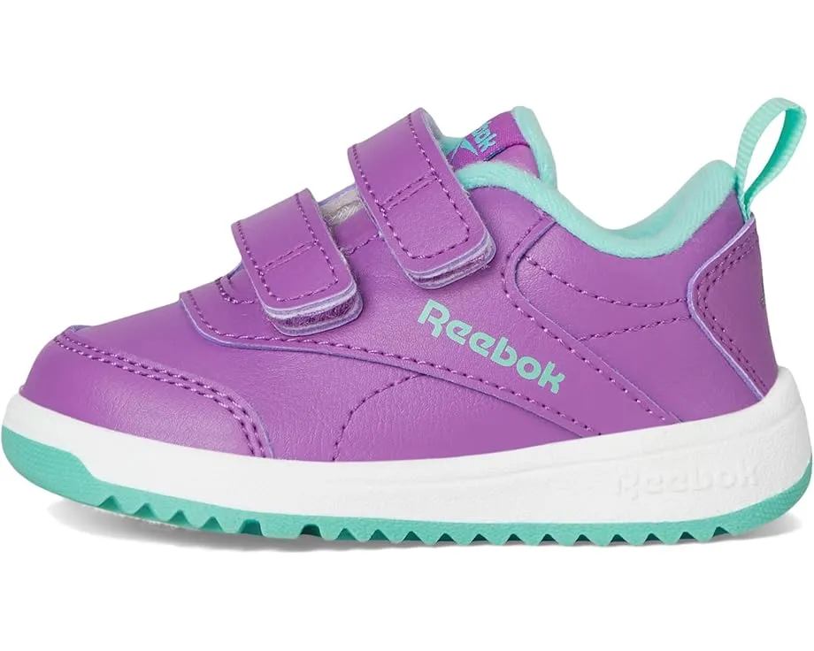 Кроссовки Reebok Weebok Clasp Low 2 для малышей с застежками на липучках