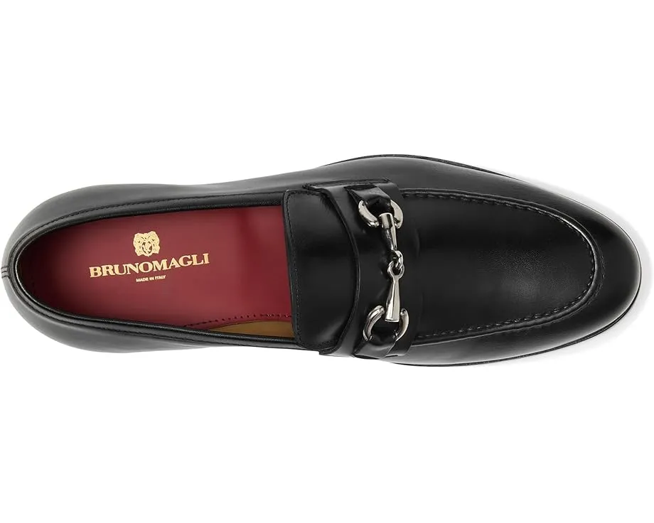 Лоферы Bruno Magli Presley из итальянской кожи с классической пряжкой