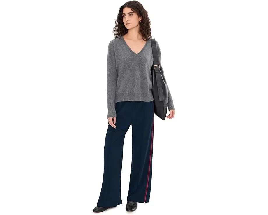 Брюки Madewell Pull-On Bootcut Track с эластичной талией и расклешенным низом