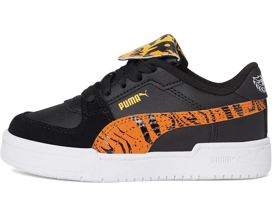 Детские кроссовки PUMA Kids Ca Pro Hot Wheels с круглым носком и графикой