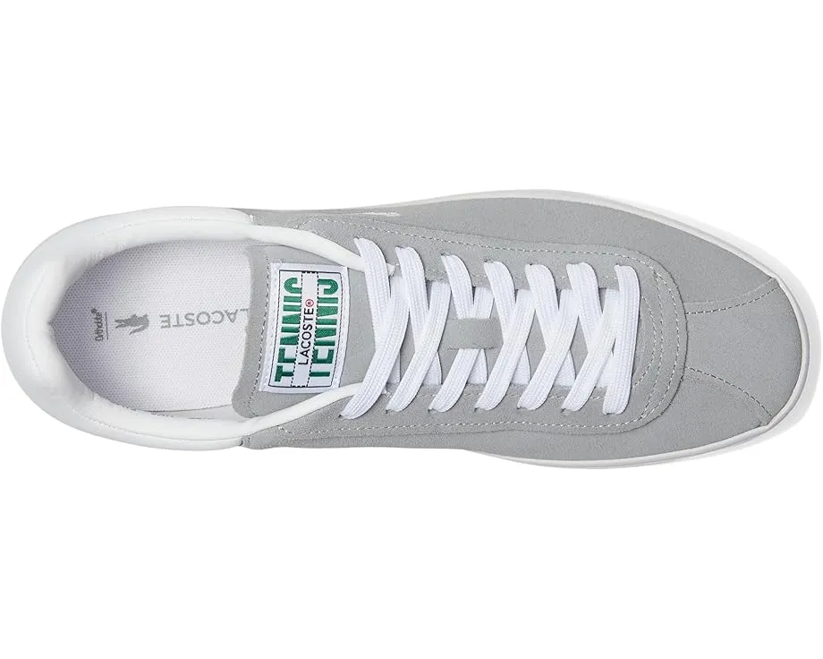 Кроссовки Lacoste Baseshot из замши с контрастной подошвой