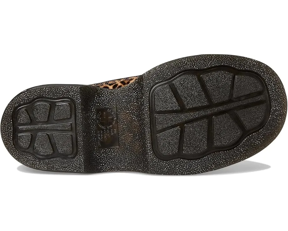 Кроссовки Dr. Martens Buzz 5-Eye с принтом под леопарда на массивной подошве