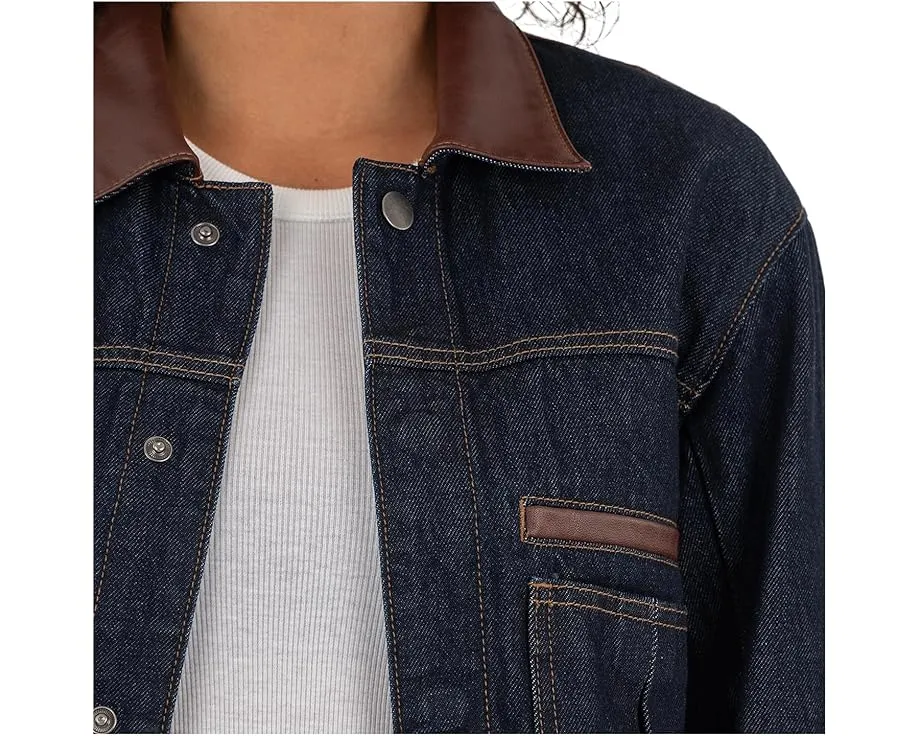 Куртка Ella с контрастным воротником и застежкой на пуговицы от KUT from the Kloth