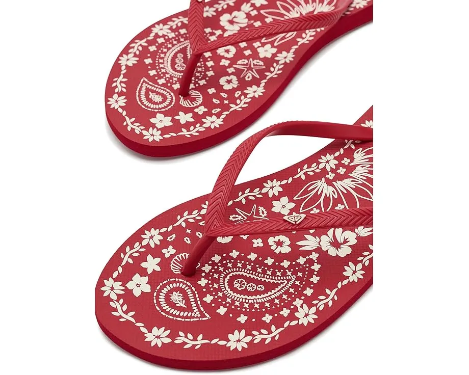 Вьетнамки Roxy Bermuda Print III с принтом