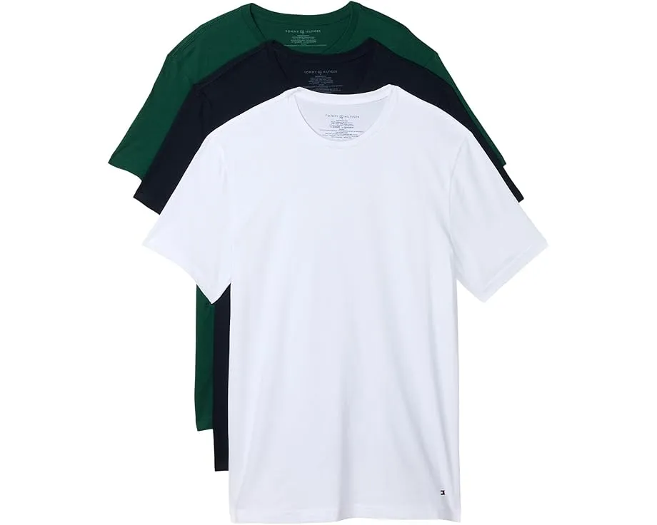 Набор из 3 маек Tommy Hilfiger Cotton Classic Crewneck с коротким рукавом