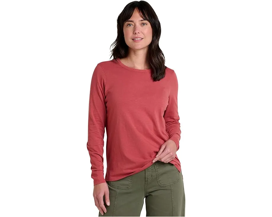 Свитер Toad&Co Primo Long Sleeve Crew из 100% органического хлопка